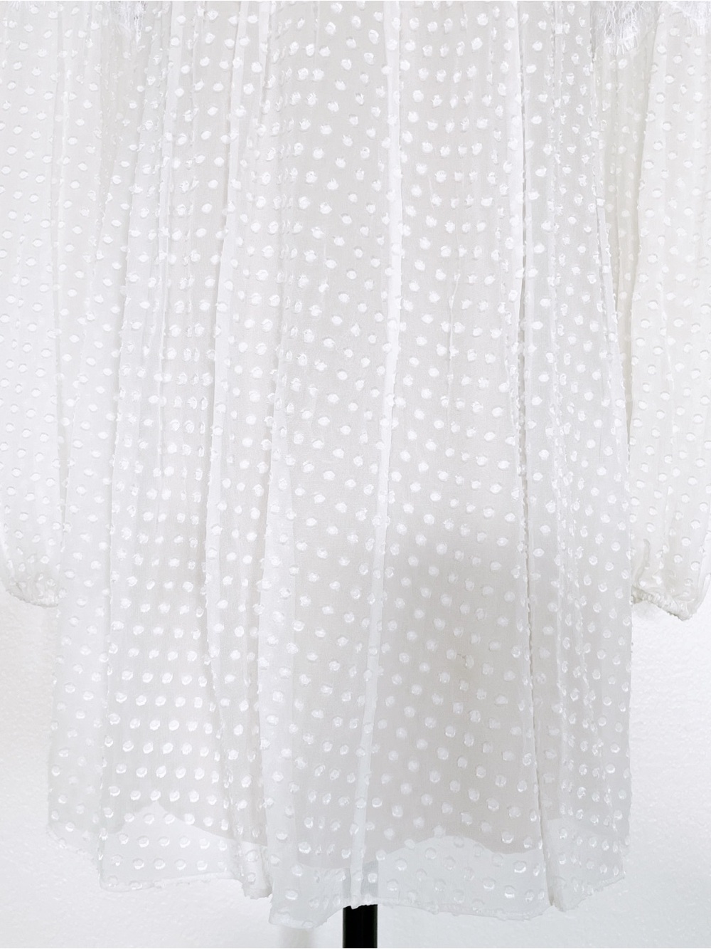 BCBGMaxAzria Kitra Lace Peasant Dress - Picture 12 of 15